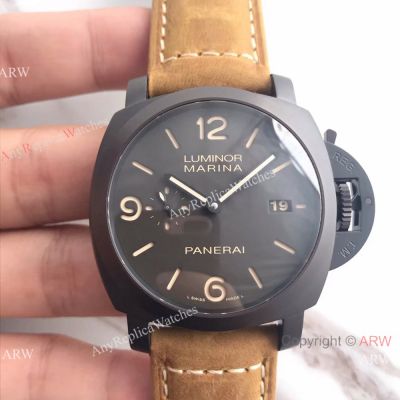 Swiss Grade New Replica Luminor 44MM Marina Titanium Case P9000 Watch
